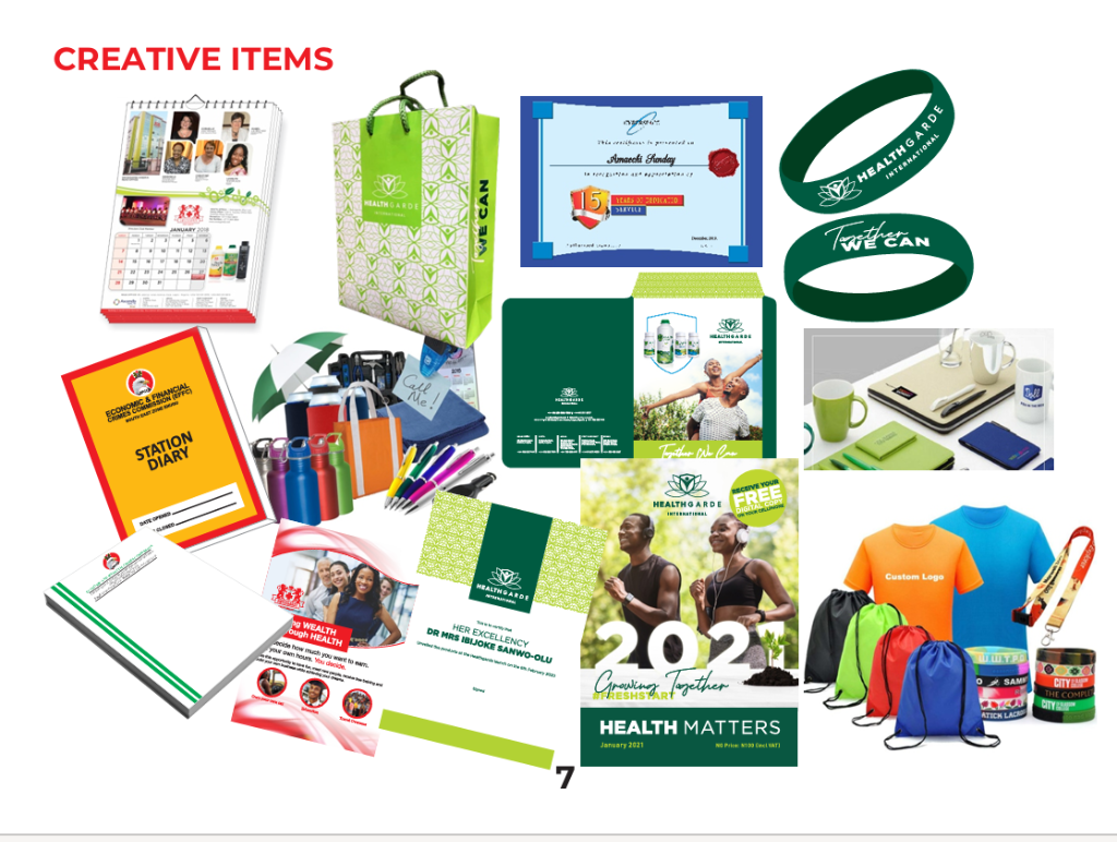 Custom Merch and Calendars
